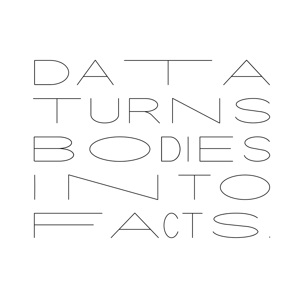 Jonathan Zong, Biometric Sans digital font, 2018